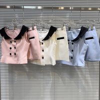 Summer 2026 New Style Color Block Vest And Skirt Set for Women French Style Polyester Fiber Fashionable And Elegant