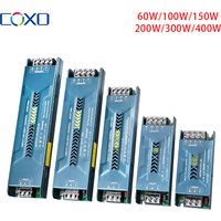 AC100-240V to DC12/24V Switching Power Supply LED Lighting Transformers 60W 100W 200W 300W 400W LED Driver for Strip Lights