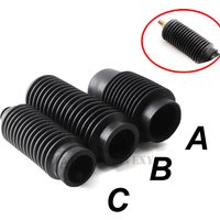 ATV Steering Gear Dust Bellows Kit Rubber Gear Boot Cover for UTV ATV Dirt Bike Go Kart Golf Parts