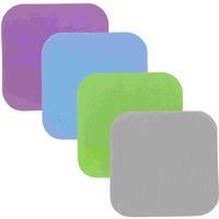 4 Pcs Rubber Bottle Opening Mat Silicone Can Lids Opener Mats Non- Pads Jar Gripper Grippers Multi-use Cup