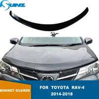 Bonnet Guard For Toyota Rav4 XA40 2014 2015 2016 2017 2018 Bug Shield Hood Deflectors Guard Bonnet