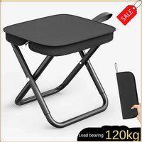 Portable Ultra Light Folding Chair Multifunctional Outdoor Camping Chair For Picnic Fishing Travel Stool Seat Accessories
