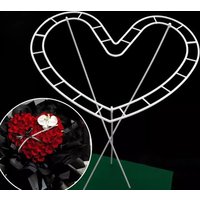 Flower Arrangement Holder, 9Pcs Love Flower Make Tool DIY Vases Flower Arrangement Holder, Bouquet Packaging Accessories