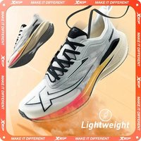 Xtep 2000KM 2.0 Running Shoes Men Summer Professional TPU Shock Absorption Sneakers 876219110043(suggest half size down)