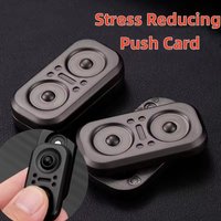 EDC Eule Fidget Slider Magnetischer Metall Push Slider Fidget Spinner Erwachsene Antistress Stress Relief Hand Spinner ADHS Autismus Spielzeug Geschenk