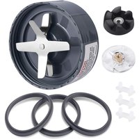 Blender Blade for NutriBullet 600w/900w Pro Gasket Shock Pad and Gear Replacement Parts