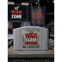 64 Bit Game Card WarZone Badd Blood in Summer 64 - Pre-flashed for Save Support - English Version for N64