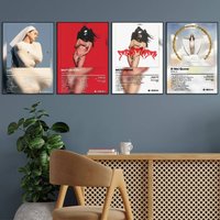 Singer ROSALiA LUX Album Poster HD Art Sticky Wall Waterproof Home Living Room Bar Decoration
