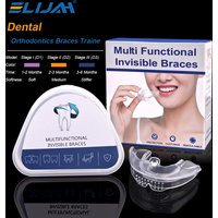 ELIJAH Braces For Teeth Orthodontics 3 Stages Aligners Transparent Silicone Teeth Braces Teeth Retainer Dental Materials