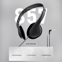 3.5mm Wired Stereo Headset Bass Hi-Fi Gaming Headset For PC, Mobile Phone, PS Game Console, etc.