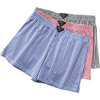 3Pack Cotton Mens Aro Pants Summer Thin Mens Boxers Loose Breathable Trendy Pajama Pants Moisture Wicking Boxershorts