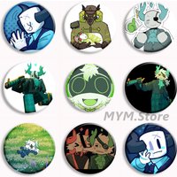 Hot Game Cartoon Phighting Soft Button Pin Medkit Rocket Anime Brooches Badge Bag Decor Accessories Fans Collect Gifts