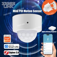 Smart PIR Motion Sensor Tuya Zigbee 3.0 Smart Human Body Infrared Detector Security Alarm Sensor Require Gateway