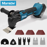 Quick Release Oscillating Tool 6 Speed Cordless Multi Vibration Functional Tool Renovator Electric Trimmer/Shovel for Makita 18V