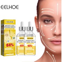 Retinol Anti-Wrinkle Serum Anti Aging Face Lifting Firming Fade Fine Lines Moisturizing Skin Care Hyaluronic Acid Facial Serum