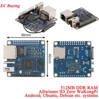 Allwinner H3 Zero WuKongPi Development Module LCD 256MB/512MB Single Board Computer Linux Development Quad Core Open Source