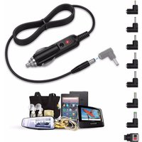Universal Power Cable USB to DC 5.5 * 2.1mm Jack 5V Charging Cord with 8/11 Selectable Connector Tips for CCTV Cameras TV Box