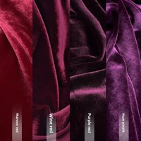 Elastic High-quality Silk Velvet Solid Color Joe Velvet Clothing Fabric Long Dress Cheongsam Underwear Dresses Black Width 110cm