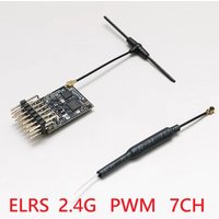 1/2PCS BeyondFPV ELRS 2.4G PWM 7CH CRSF Receiver ExpressLRS RX 2400RX PWM/CRSF Protocol For RC FPV Drone Fixed Wing Car Boat