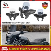 Osłona przedniego reflektora WOLFLINE do Honda CMX 1100 2021-2026, owiewka reflektora redukująca ciśnienie wiatru, łatwa instalacja.