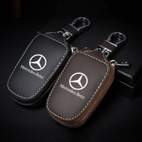 Car Remote Keys Bags Keychain Case Storage Protector Bag For Mercedes Benz W203 W204 W205 W206 W212 CLK GLA B C E S Accessories