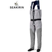 Breathable Zip-Front Chest Fishing Waders Waterproof Zippered Stockingfoot Waders Welded Seams Upstream Wading Gear for Hunting