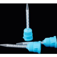 New 50pcs 3.5 Mm Disposable Silicone Rubber Mixing Head 1:1 Dental Materials Dentistry Silicone Rubber Conveying Mixing Head
