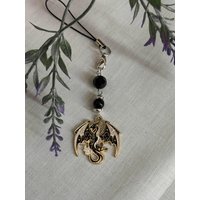 Fantasy Dragon Fourth Wing Iron Flame Onyx Storm Inspired handmade phone charms