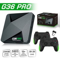 Super Console G36 Pro Retro Video Game Console 256GB with 120000+ Games for PS1/GBA/MD/CPS with Gamepad Kid Gift Game Box