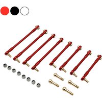 WPL C34 C44 FJ45 Metal Tie Rod Linkage Link Rod 1/16 RC Car Upgrade Parts Accessories