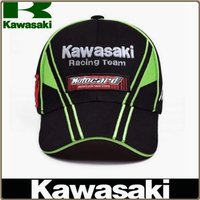 AliExpress New Original Kawasaki Motorcycle Baseball cap Summer Breathable Adjustable Sun Hat Men's Women's Outdoor Sports Fashion Headwear