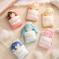 In Stock Hatsune Miku Sweet Dream Series Plush Toy Blind Box Luka Rin Len Meiko Kaito Phone Bag Pendant Collectibles girl gift