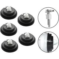 5 PCS Toilet Fill Valves Gasket Inlet Filling Valve Diaphragm Float Valve Membrane Siamp Fill Valves Ballvalve Cistern Washer