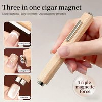 One 3-in-1 cat's eye magnet cigar design, tasteless gel polisher, ergonomic handle nail enhancement tool