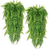 1/2pcs Artificial Hanging Plant Fake Rattan Ivy Vine Hanging Persian Grass Home Decoration Garland Outdoor Wedding Party Decor