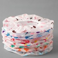 5/10pcs Waterproof Shower Cap Reusable Color Household Kitchen Fume Prevention Sanitary Makeup Hat