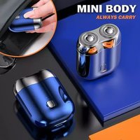 Electric Cordless Razor Shaver Rechargeable Compact Electric Razors Nice Gift for Father or Boyfriend