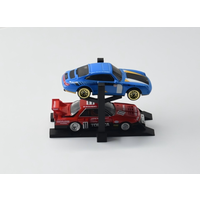 Adjustable Height 3D Printed Single Layer Parking Rack Kit For 1 64 Diecast Toy Car Storage Display Garage Model Set