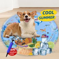 Summer Cooling Pet Water Bed Cushion Ice Pad Dog Sleeping Square Mat for Puppy Dogs Cats Pet Kennel Top Quality Cool Cold