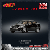 Jackie Kim Diecast Car Model 1 64 Lexus IS350 Sports Version Simulation Alloy Collectible Decoration Gift For Car Collectors