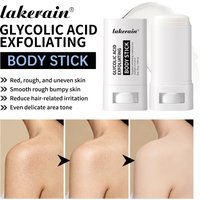 Lakerain Exfoliating Body Stick Multiple Glycolic Acid Cleaning Long-lasting Moisturizing Nourishing Smoothing Skin Care
