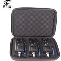 JSFUN 3+3 Wireless Digital Phishing Alarm Fishing Bite Alarm Set Fishing Receiver Sound Alarm Kit