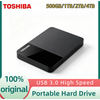 Toshiba B3 4TB 2TB 1TB Canvio Ready Portable USB3.0 External Hard Drive 2.5 Inch Hard Disk for Laptop Mac Android Pro Max