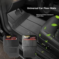 Car Floor Mat General Car Floor Mat Four-piece Set PVC Non-slip Car Carpet Waterproof and Durable