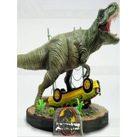 New Unassembled 1/24 ancient Dinosaur with Scrap (WITH BASE ) Resin Figure Unpainted Model Kit
