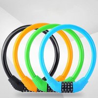 AliExpress NONE Security Bike Locks Cable 4 Digit Resettable Combination Password Bicycle Lock for Bike Bicycle Motorcycle Door