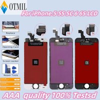 Ensemble écran tactile LCD de remplacement, testé à 100%, pour iPhone 5, 5S, 5C, SE, avec 3D Force Display, pièce de rechange, nouveau