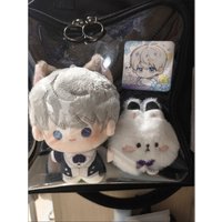 2025 Anime Love and Deepspace Kawaii Cartoon Rabbit Plush Toy Game Cartoon Stuffed Xavier Shen Xinghui Keychains Pendant