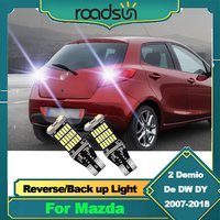 2Pcs For Mazda 2 For Demio De DW DY 2007-2018 LED Backup Reversing Back Up Light Bulb Canbus No Error
