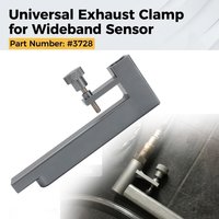 Universelle Aluminium-Auspuffklemme für Lambda/O2-Sensor-Adapter, Sensorhalterung, Mess-, Tuning- und Diagnosewerkzeug
